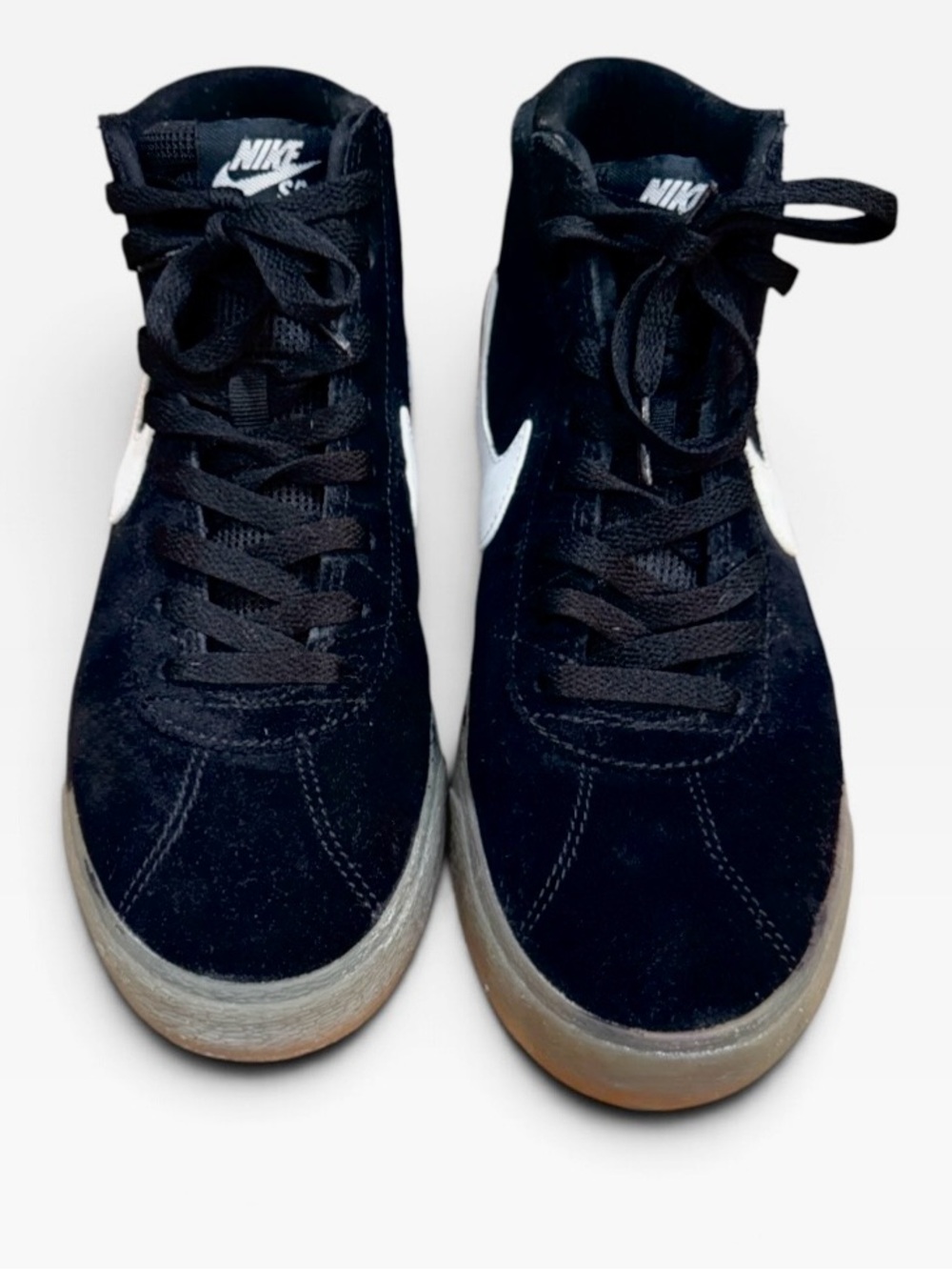 Nike SB Bruin Mid — Black Suede